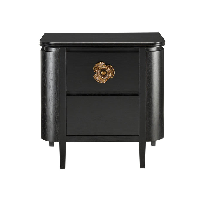 Briallen Black Nightstand