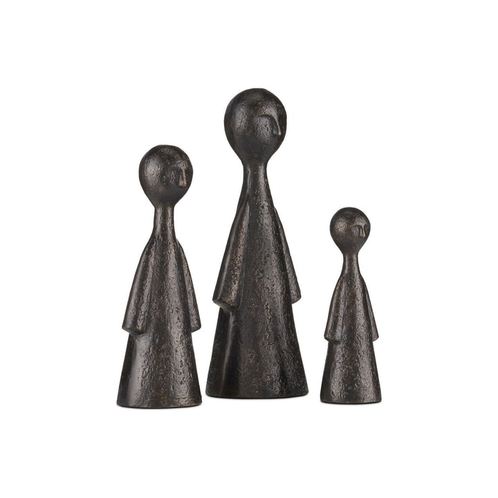 Ganav Bronze Figure Set of 3