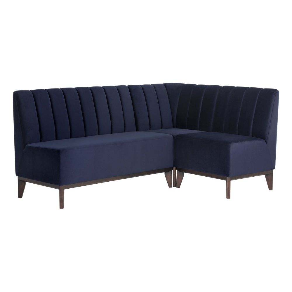 Kosovo Banquette - Brown - Abbington Navy