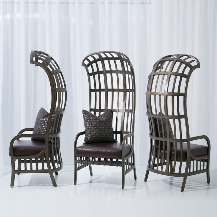 Cascade Chair w/Grey Hair-on-Hide