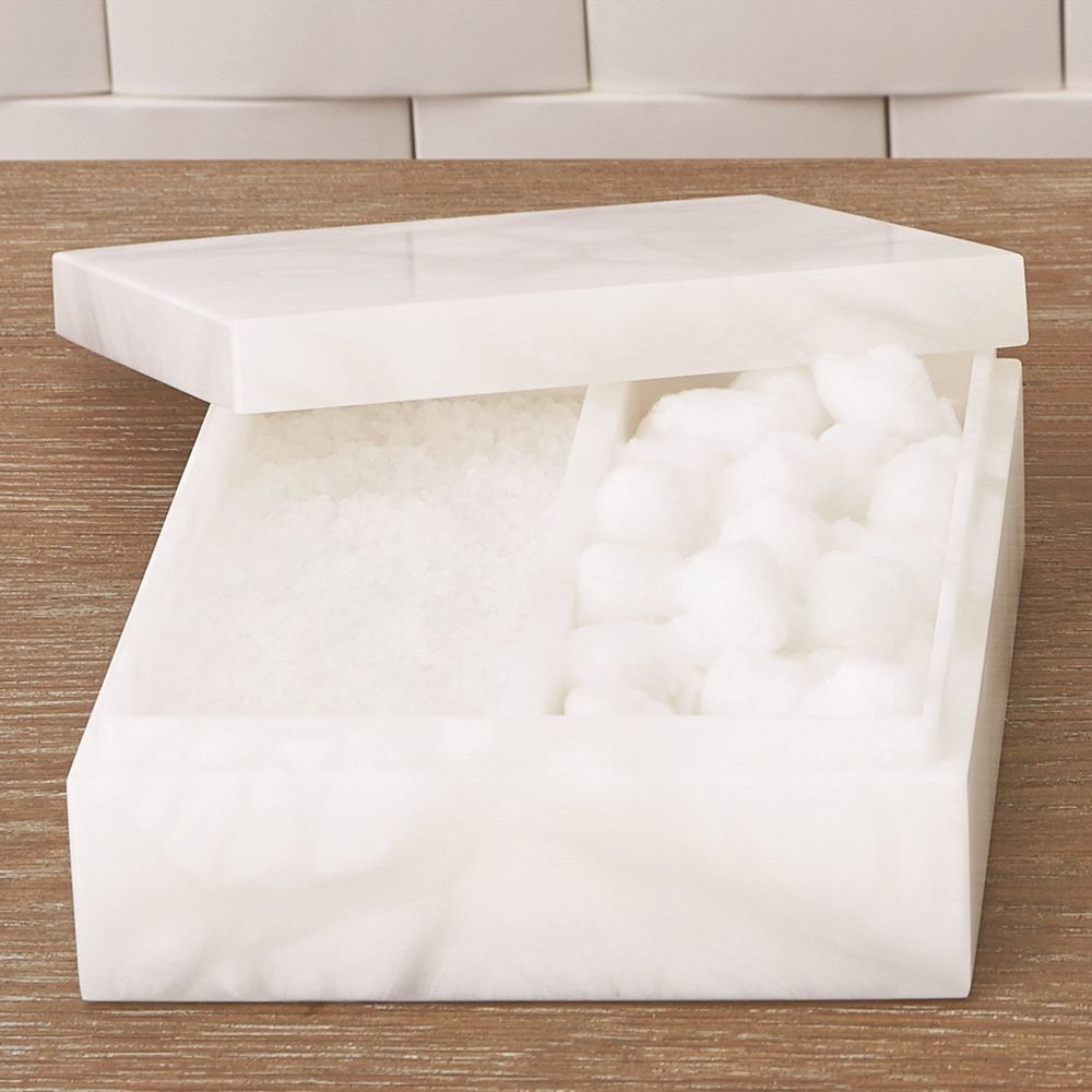 Boxes Alabaster Amenities Box