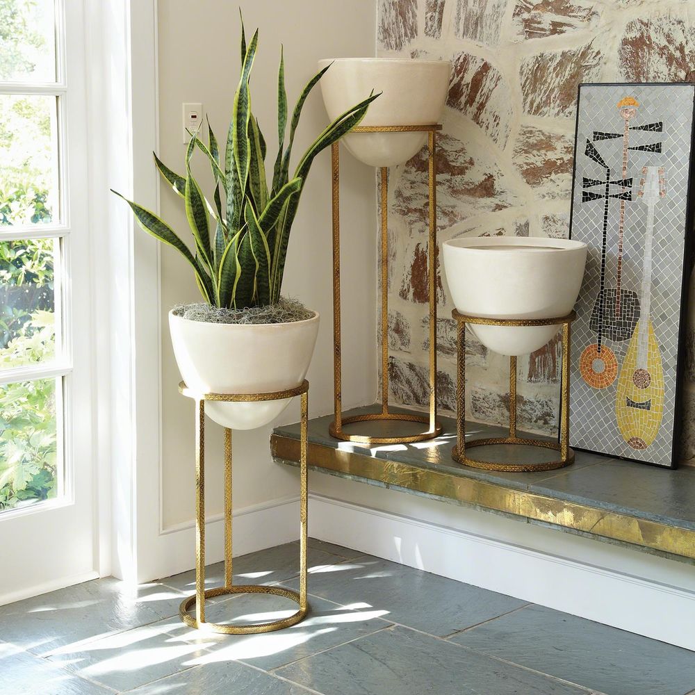 Decorative Objects Wise Egg-Antique Gold Leaf-Sm