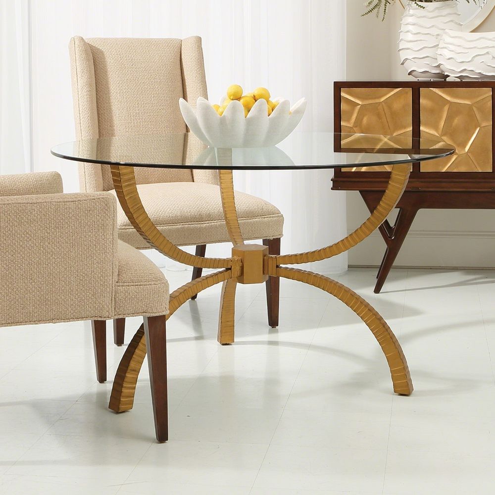 Dining Tables Teton Table Base-Gold