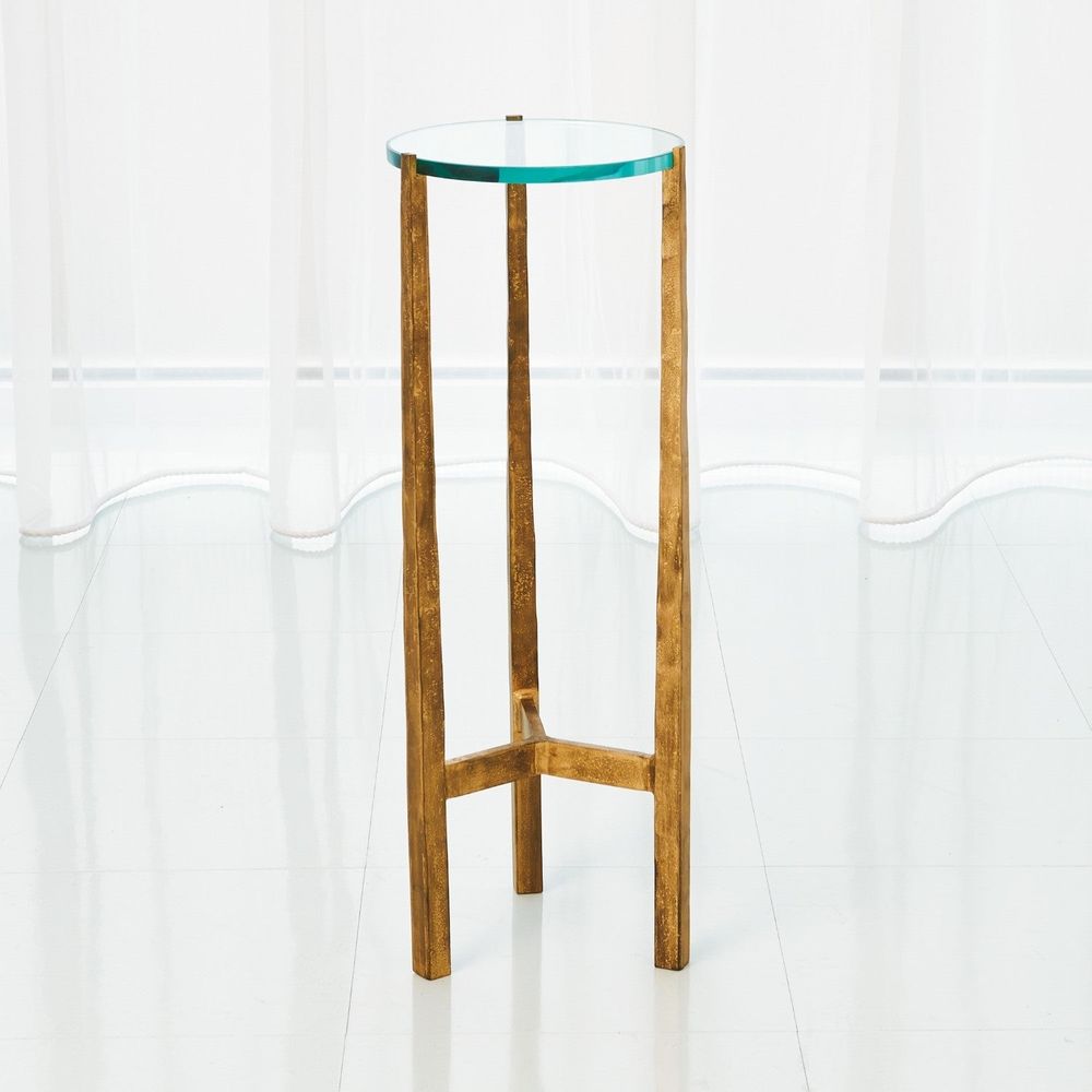 Side Tables Oculus Table-Antique Gold