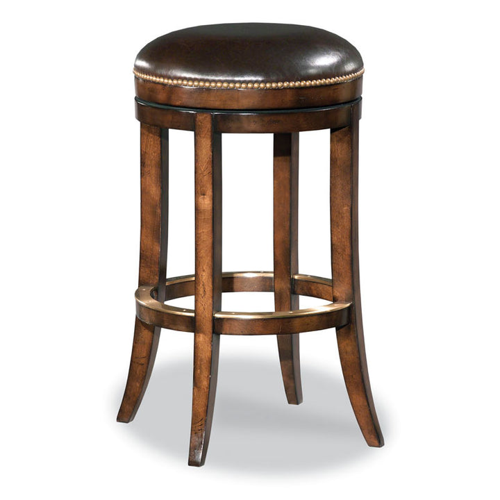 Swivel Bar and Counter Stool-Woodbridge Furniture-WOODB-7020-10-Stools & OttomansHardwood solids / Non Memory Swivel Mechanism-Bar Stool-4-France and Son