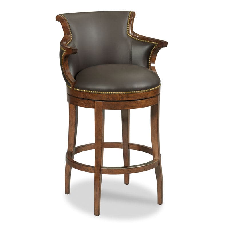 MacKenzie Bar Stool-Woodbridge Furniture-WOODB-7023-10-Bar Stools-1-France and Son