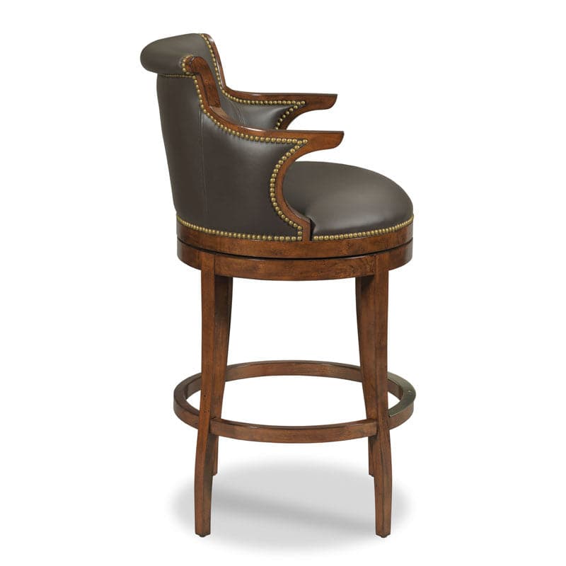 MacKenzie Bar Stool-Woodbridge Furniture-WOODB-7023-10-Bar Stools-3-France and Son