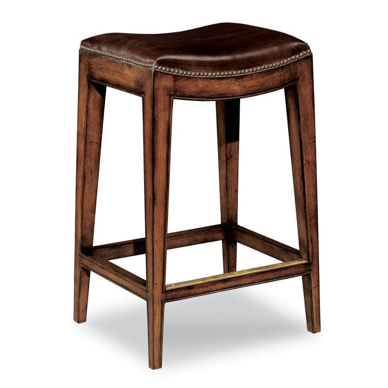 Jackson Bar Stool-Woodbridge Furniture-WOODB-7027-10-Bar StoolsBordeaux Finish-1-France and Son