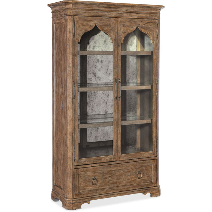 Cabinets & Curios Americana Display Cabinet - Medium Wood