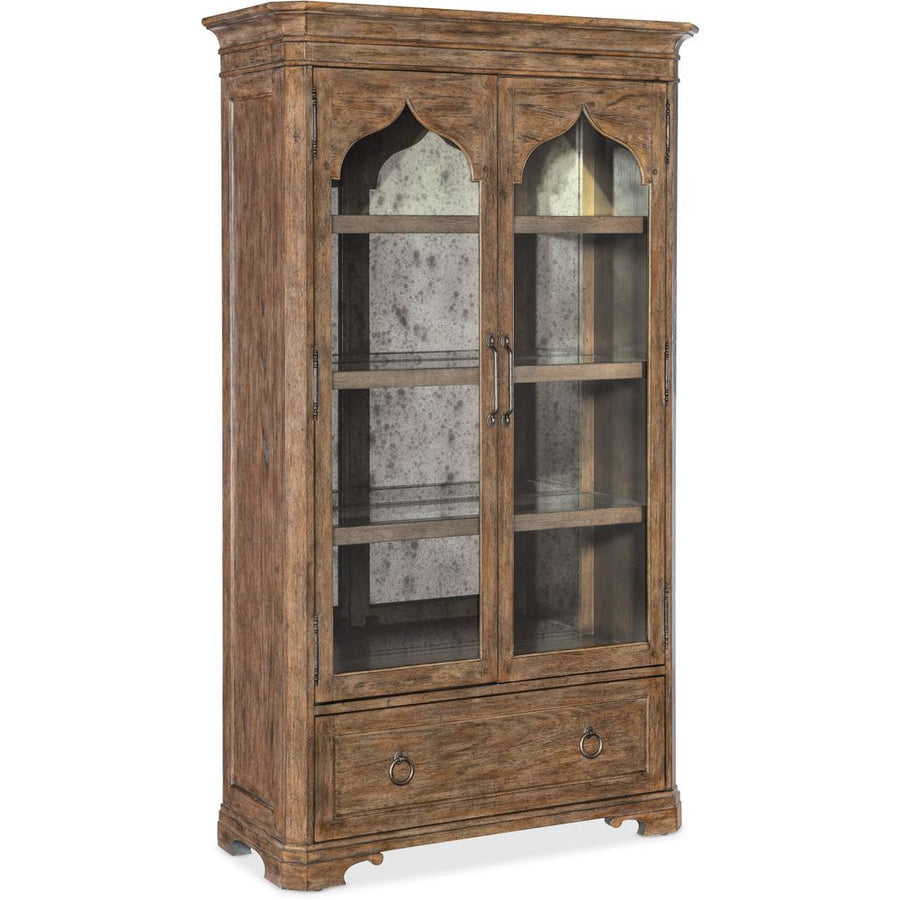 Cabinets & Curios Americana Display Cabinet - Medium Wood