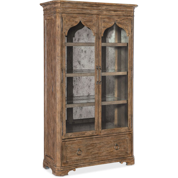 Cabinets & Curios Americana Display Cabinet - Medium Wood
