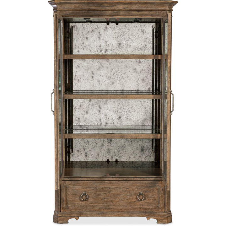 Cabinets & Curios Americana Display Cabinet - Medium Wood