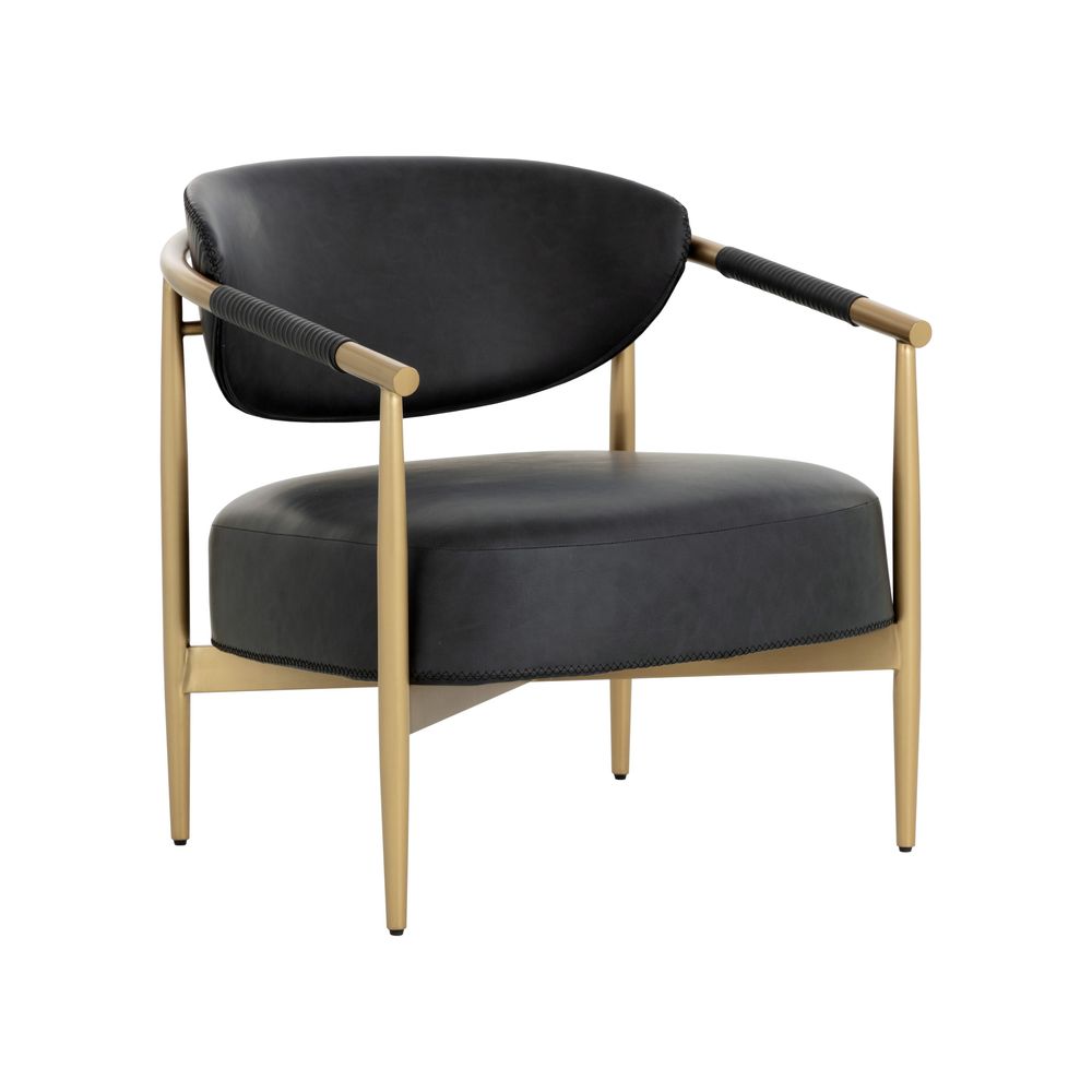 Lounge Chairs Heloise Lounge Chair - Bravo Black