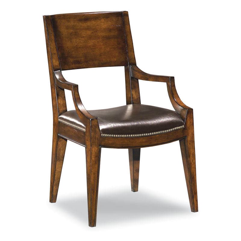 Cashiers Arm Chair-Woodbridge Furniture-WOODB-7085-10-Dining Chairs-1-France and Son