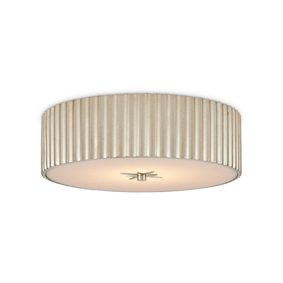 Caravel Silver Flush Mount