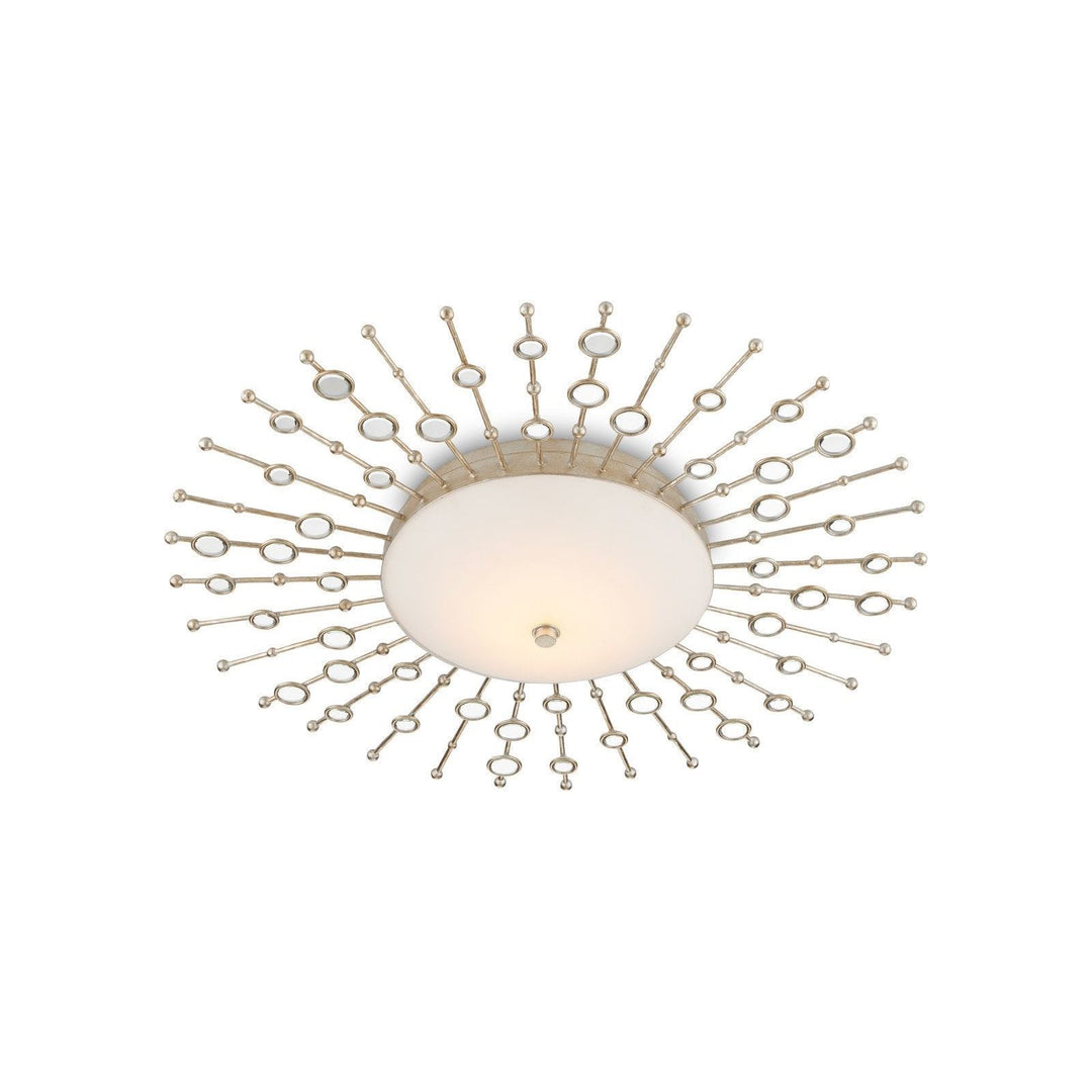 Planisphere Silver Flush Mount