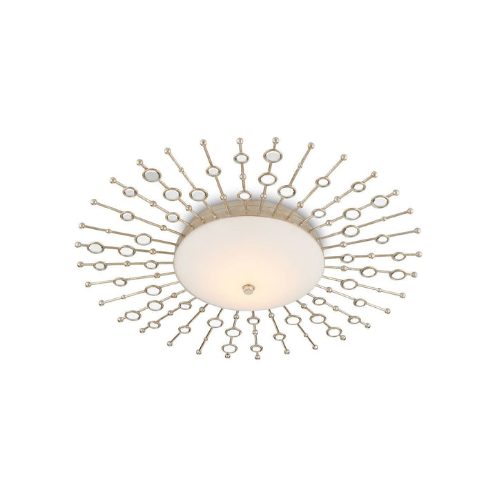 Planisphere Silver Flush Mount