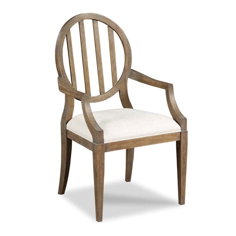 Emma Arm Chair-Woodbridge Furniture-WOODB-7100-09-Dining ChairsVintage Finish-5-France and Son