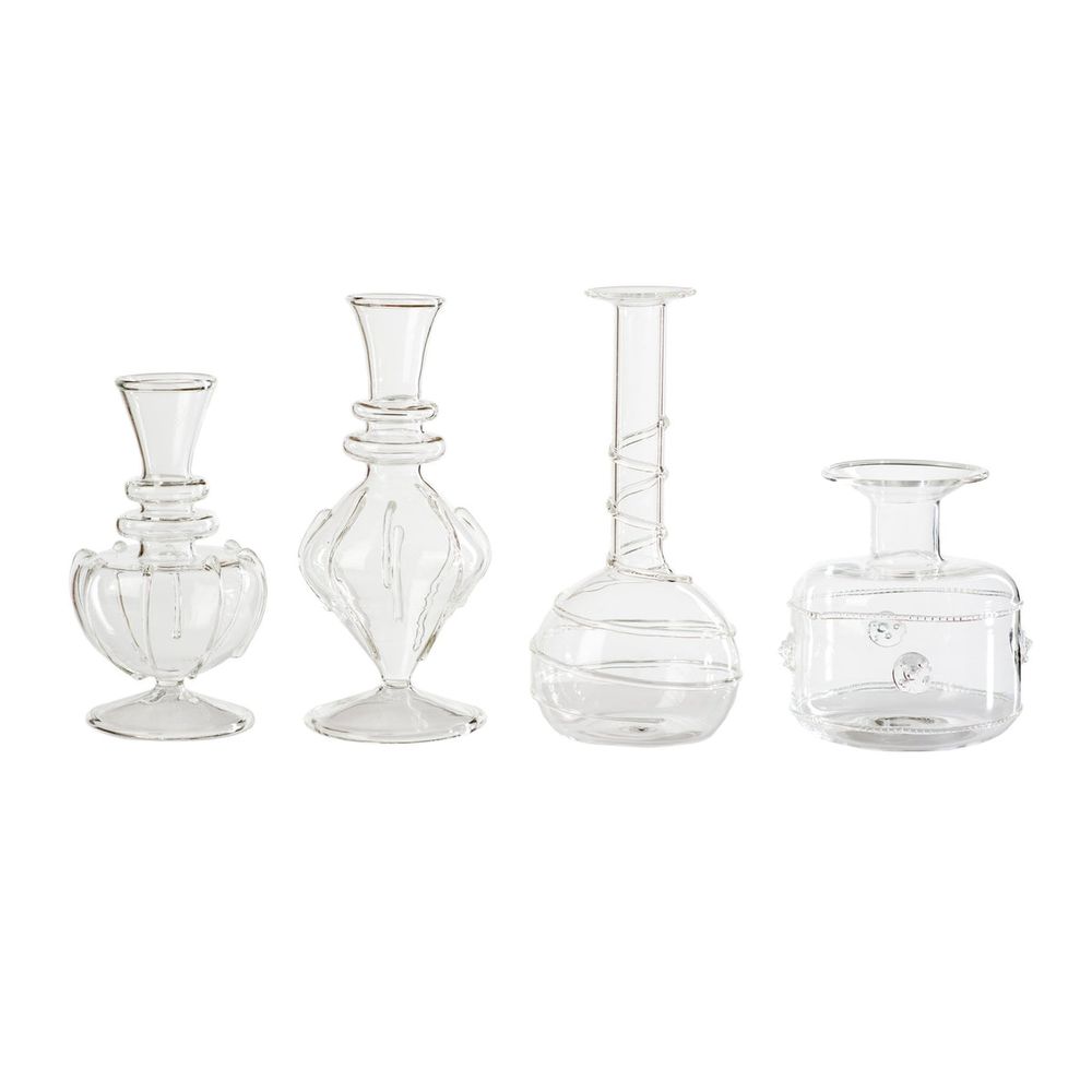 Miss Daisy Bud Vases, 4pc Set of 2