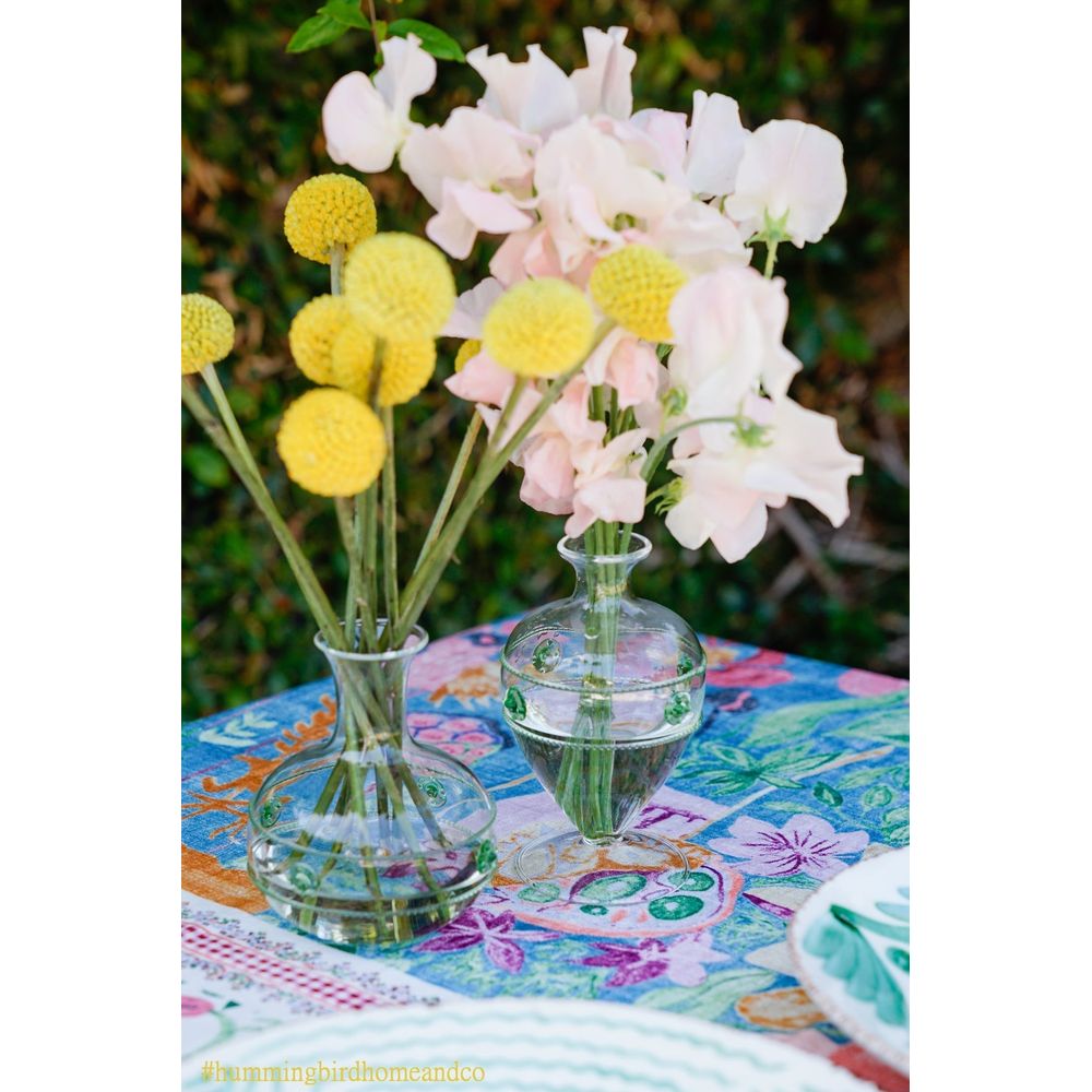 Miss Rose Bud Vase, 4pc Set of 2