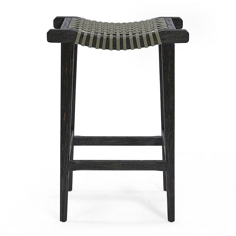 Cheiftain Bar Stool-Woodbridge Furniture-WOODB-7104-32-Bar StoolsWorn Black Finish-2-France and Son