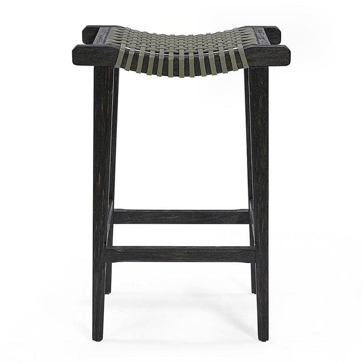 Cheiftain Bar Stool-Woodbridge Furniture-WOODB-7104-32-Bar StoolsWorn Black Finish-2-France and Son