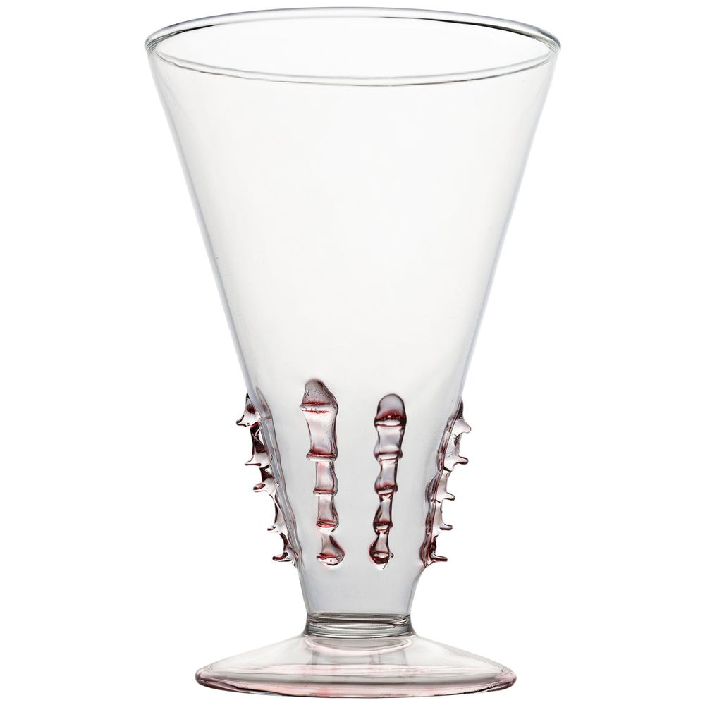 Ophelia Water Glass, Pink, Set of 4