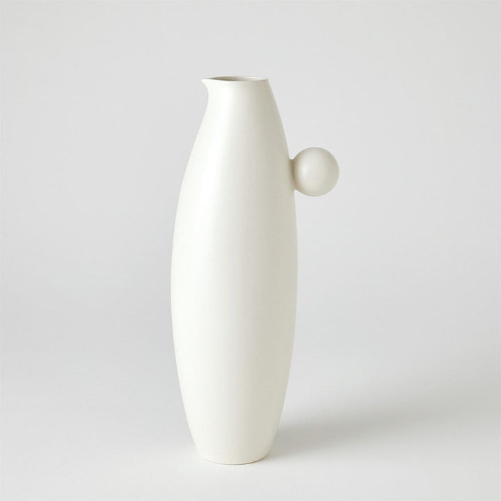 Ball Handled Ice Bucket-White