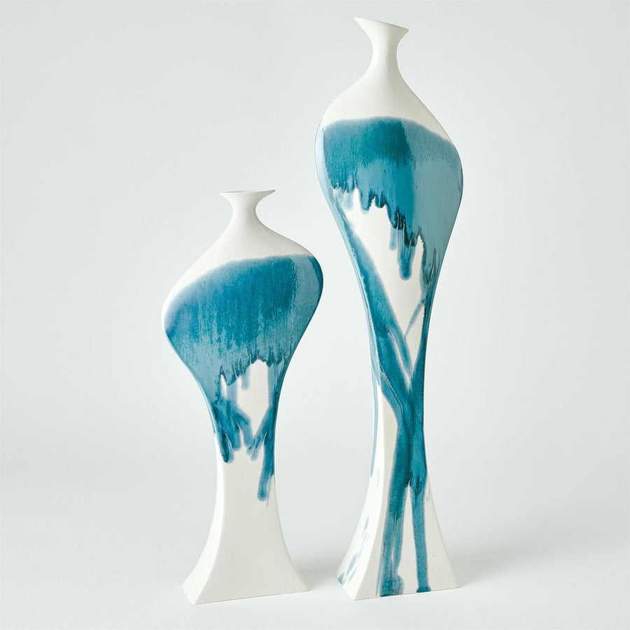 Vases Curvy Bottle-Lambs Ear-Lg