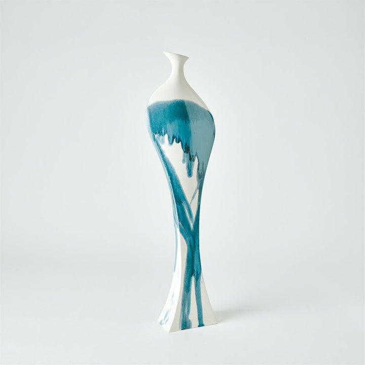 Vases Curvy Bottle-Lambs Ear-Lg
