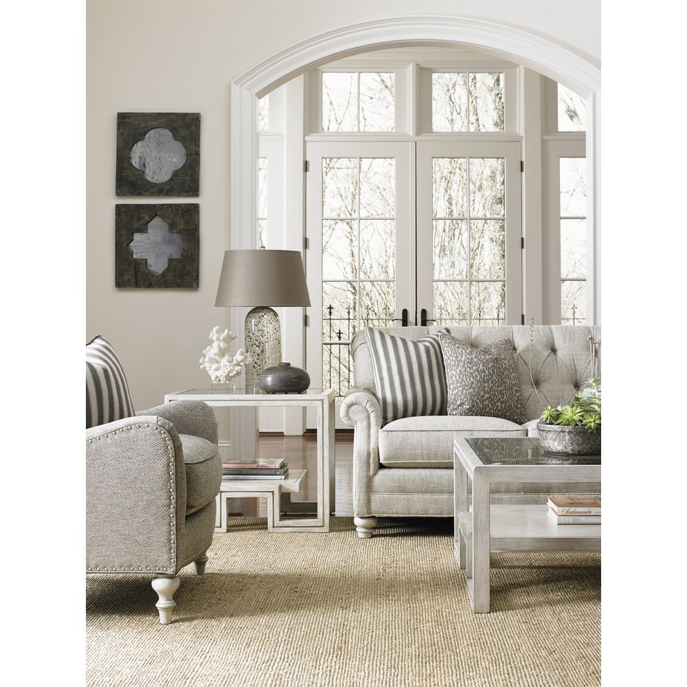 Side Tables Harper End Table - Oyster