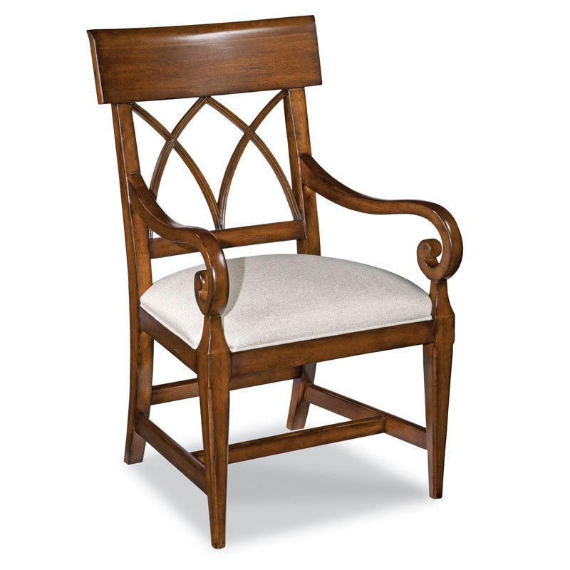 Sheffield Arm Chair-Woodbridge Furniture-WOODB-7117-10-Dining Chairs-1-France and Son