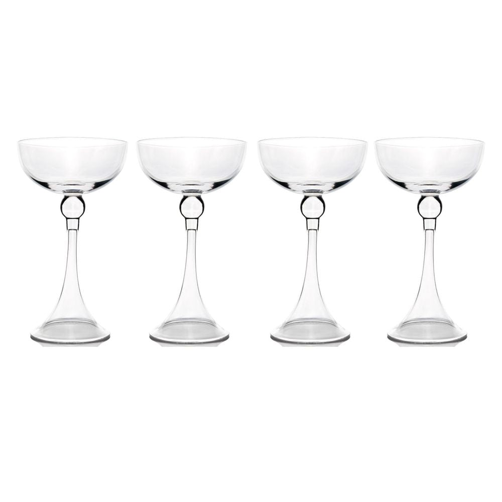 Royale Coupe, Clear, Set of 4
