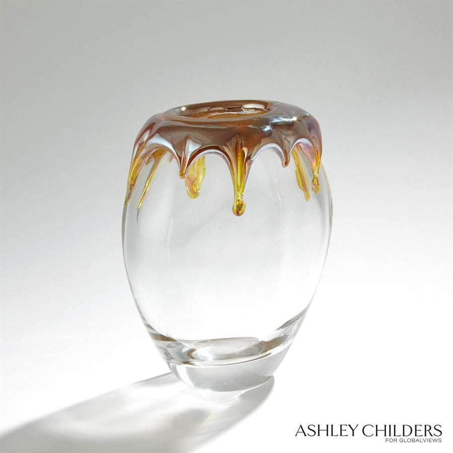 Honey Pot - Drip Slip-Global Views-GVSA-ASH6.60016-Vases-1-France and Son
