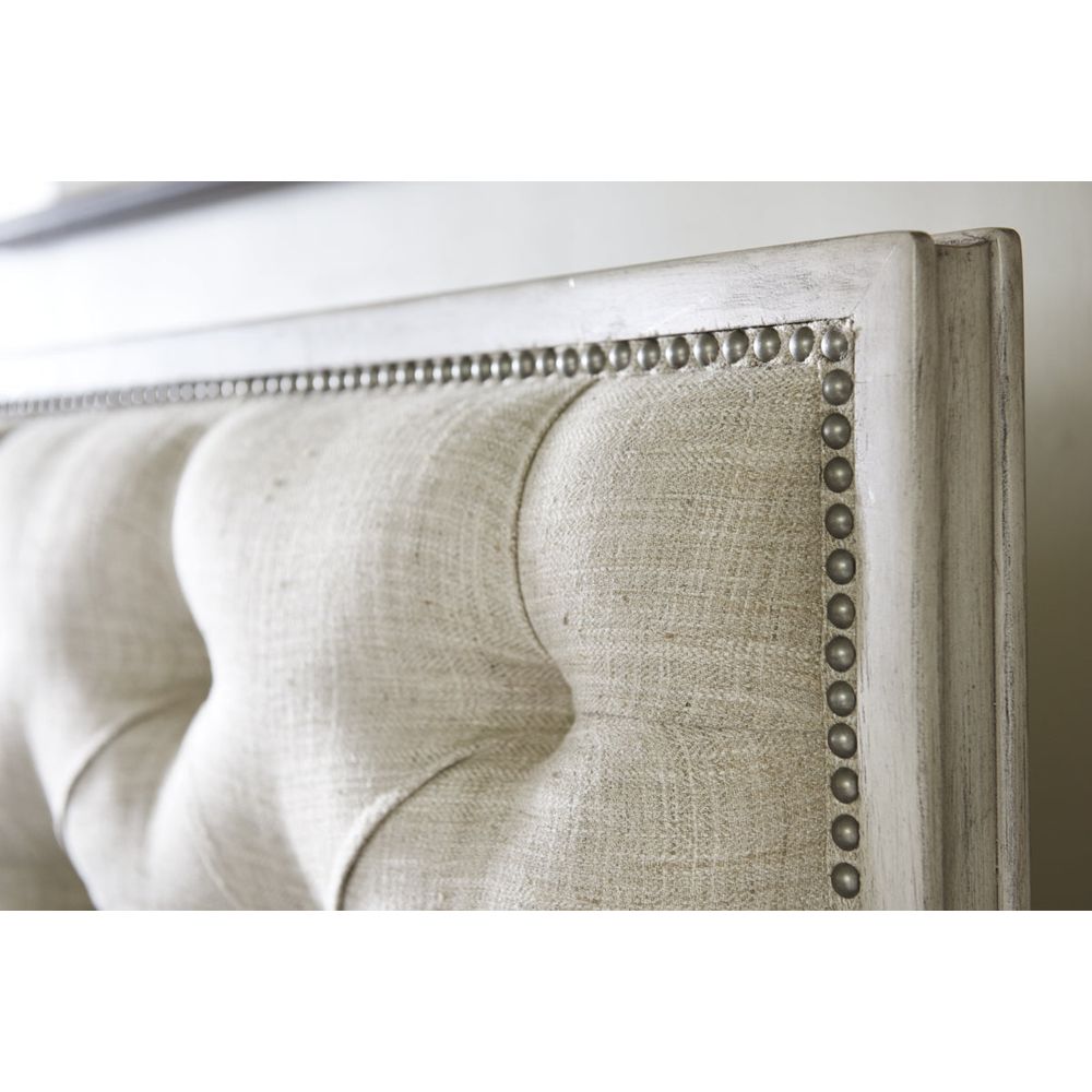 Sag Harbor Tufted Upholstered Bed 6/6 King - Oyster