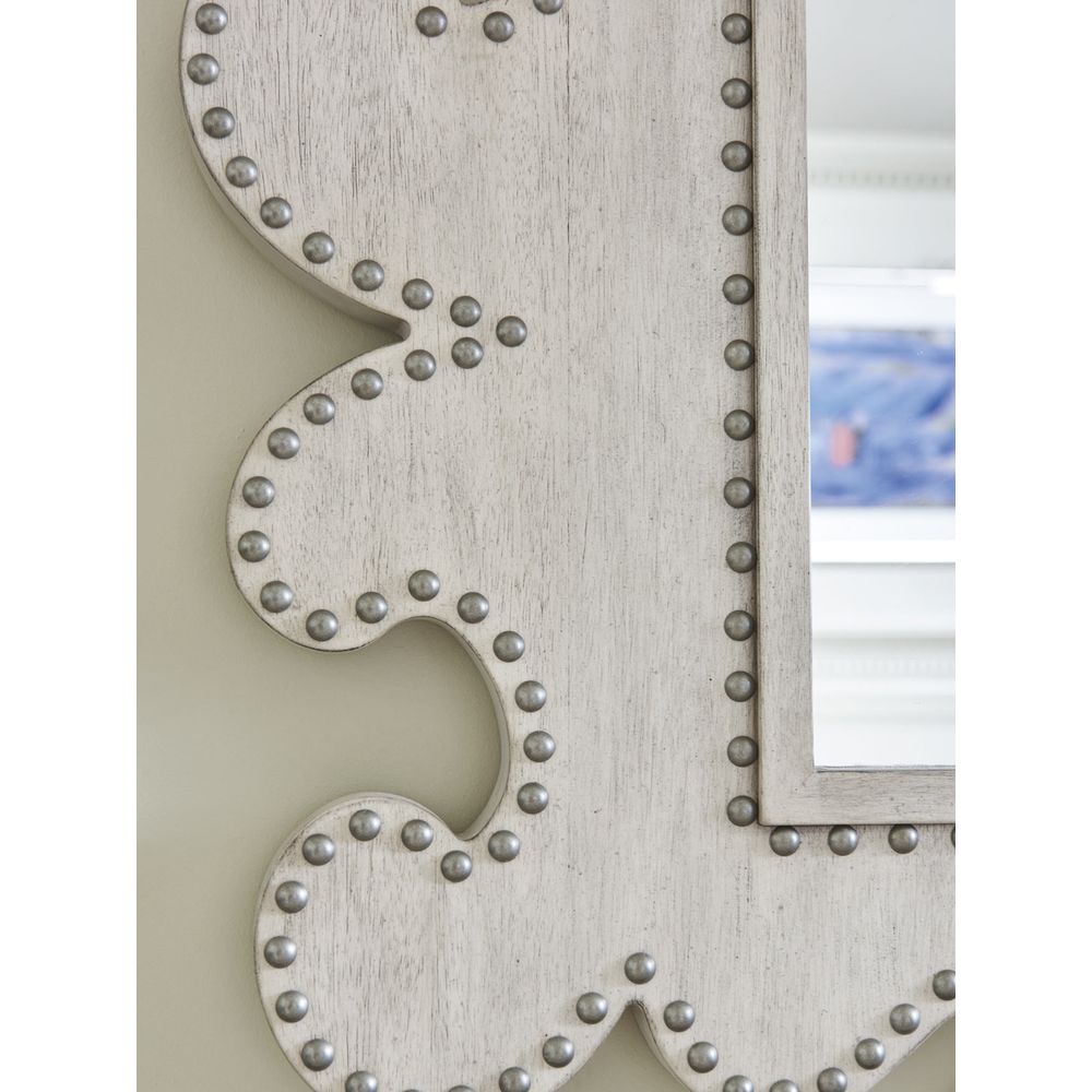 Hempstead Vertical Mirror - Oyster