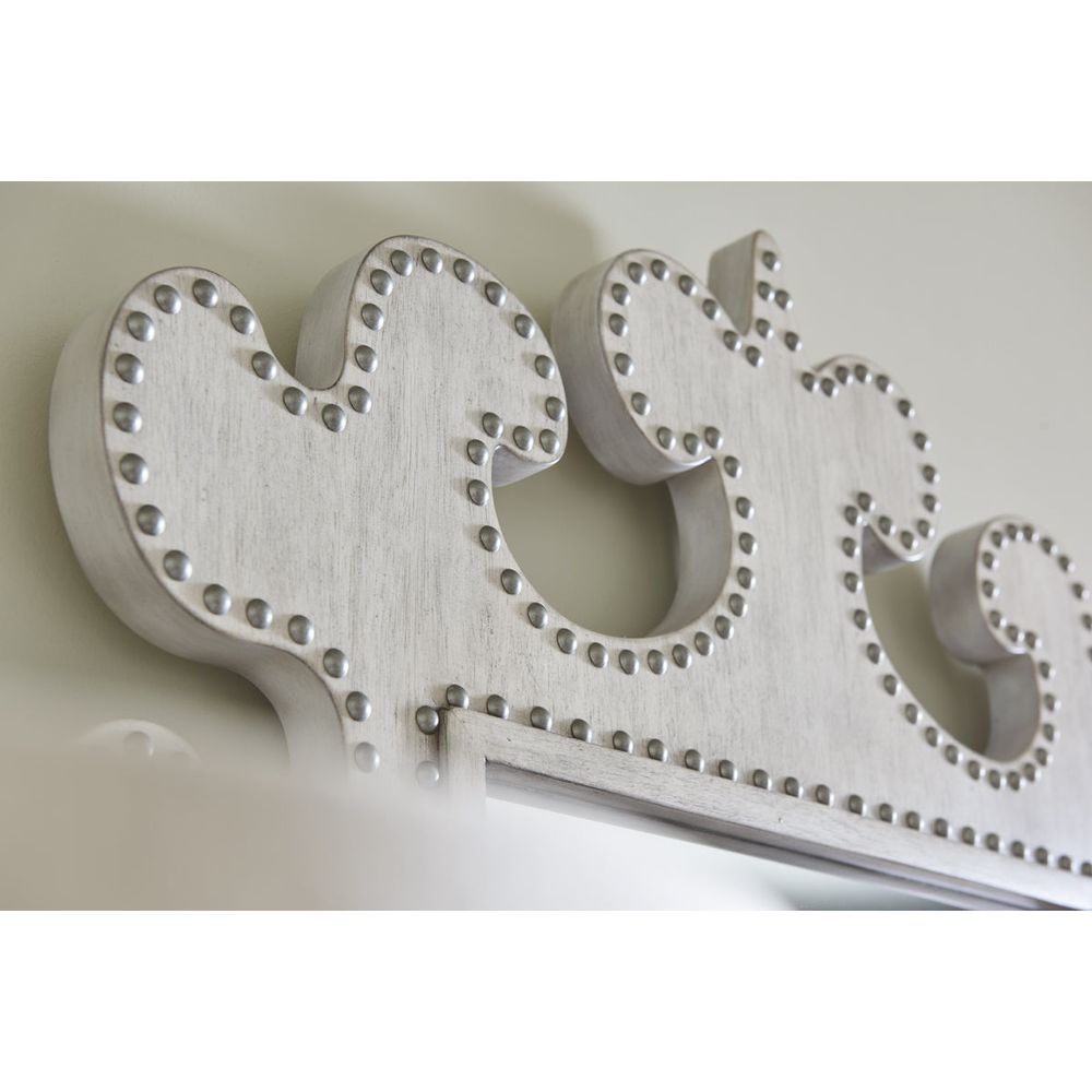 Hempstead Vertical Mirror - Oyster