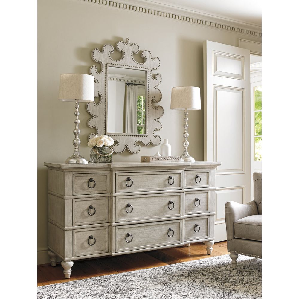 Hempstead Vertical Mirror - Oyster