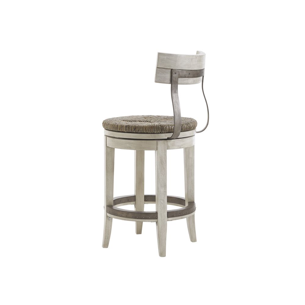 Merrick Swivel Counter Stool - Oyster