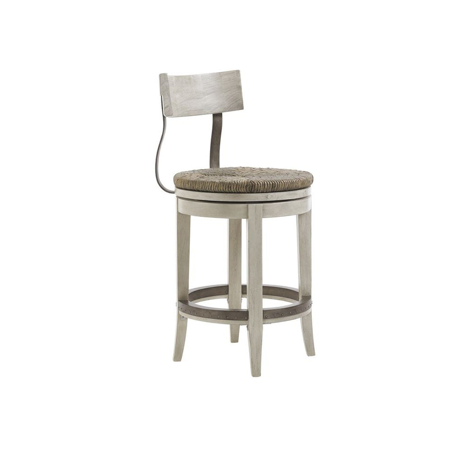 Bar & Counter Stools Merrick Swivel Counter Stool - Oyster