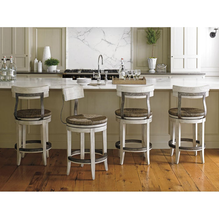 Bar & Counter Stools Merrick Swivel Counter Stool - Oyster