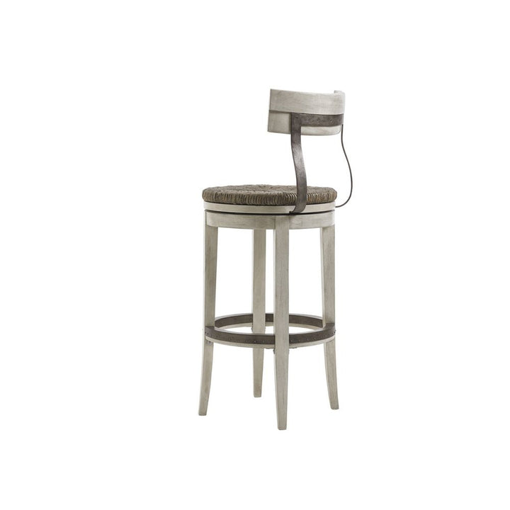 Bar & Counter Stools Merrick Swivel Bar Stool - Oyster