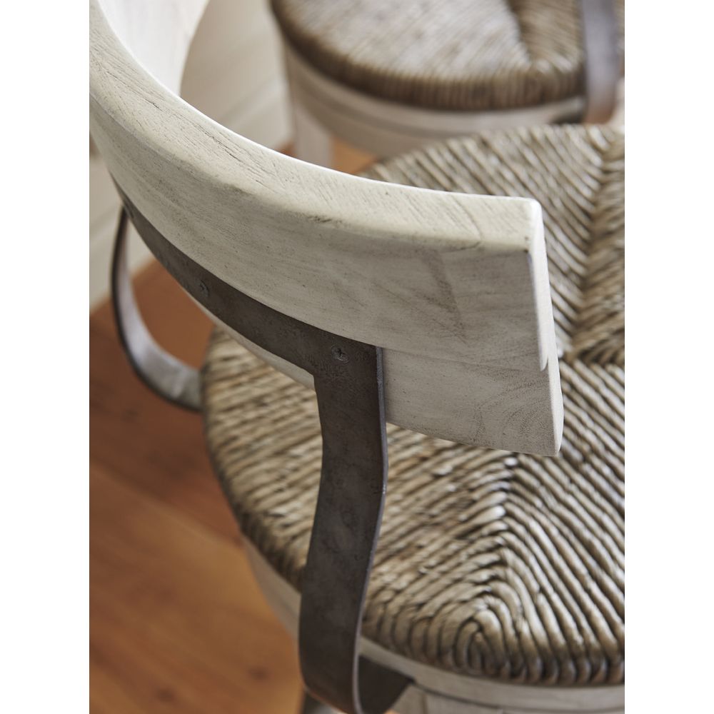 Bar & Counter Stools Merrick Swivel Bar Stool - Oyster