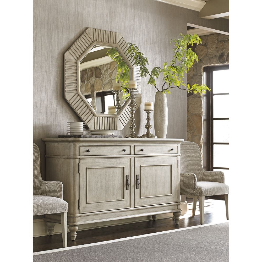 Mirrors Selden Octagonal Mirror - Oyster