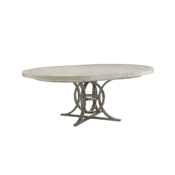 Calerton Round Dining Table - Oyster