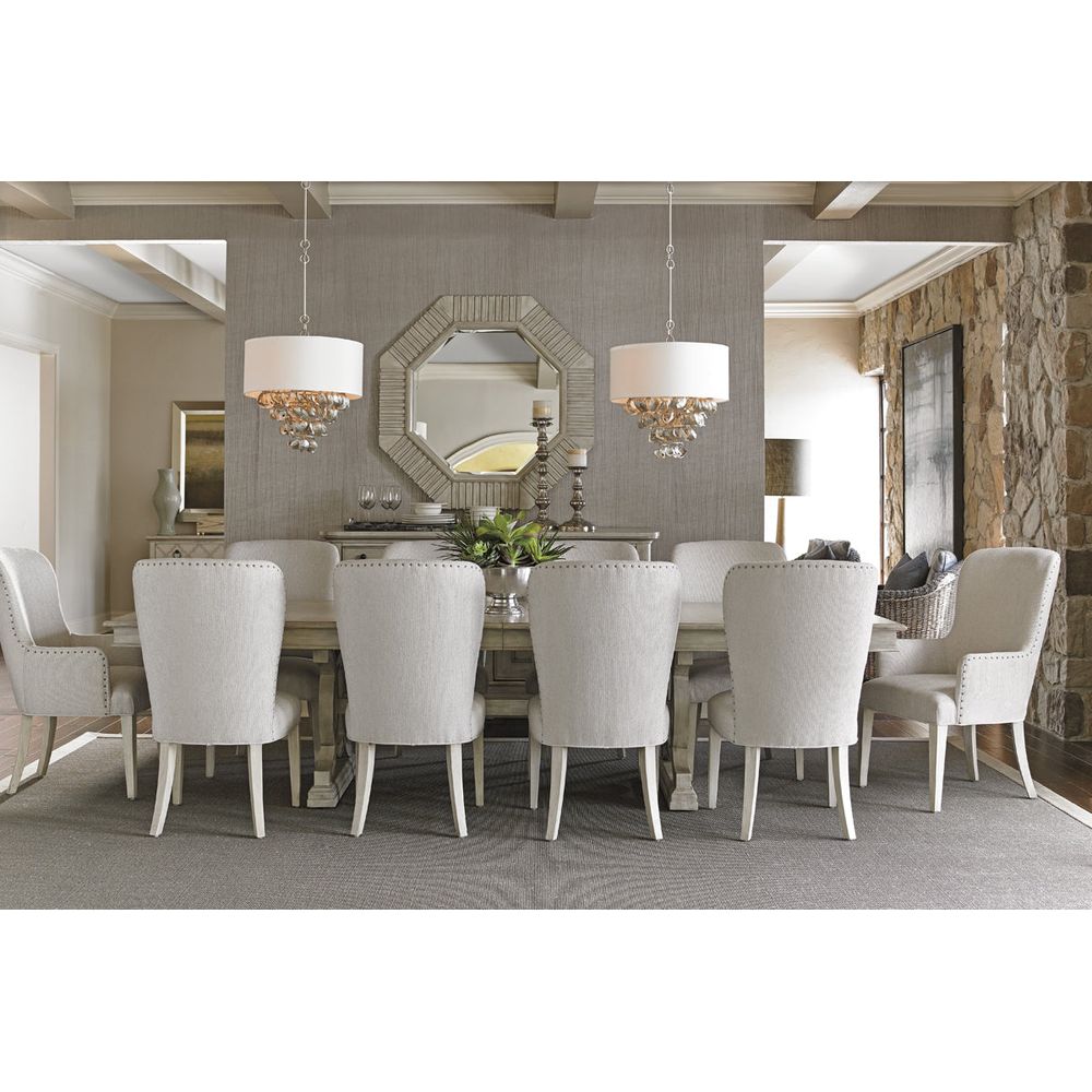 Montauk Rectangular Dining Table - Oyster