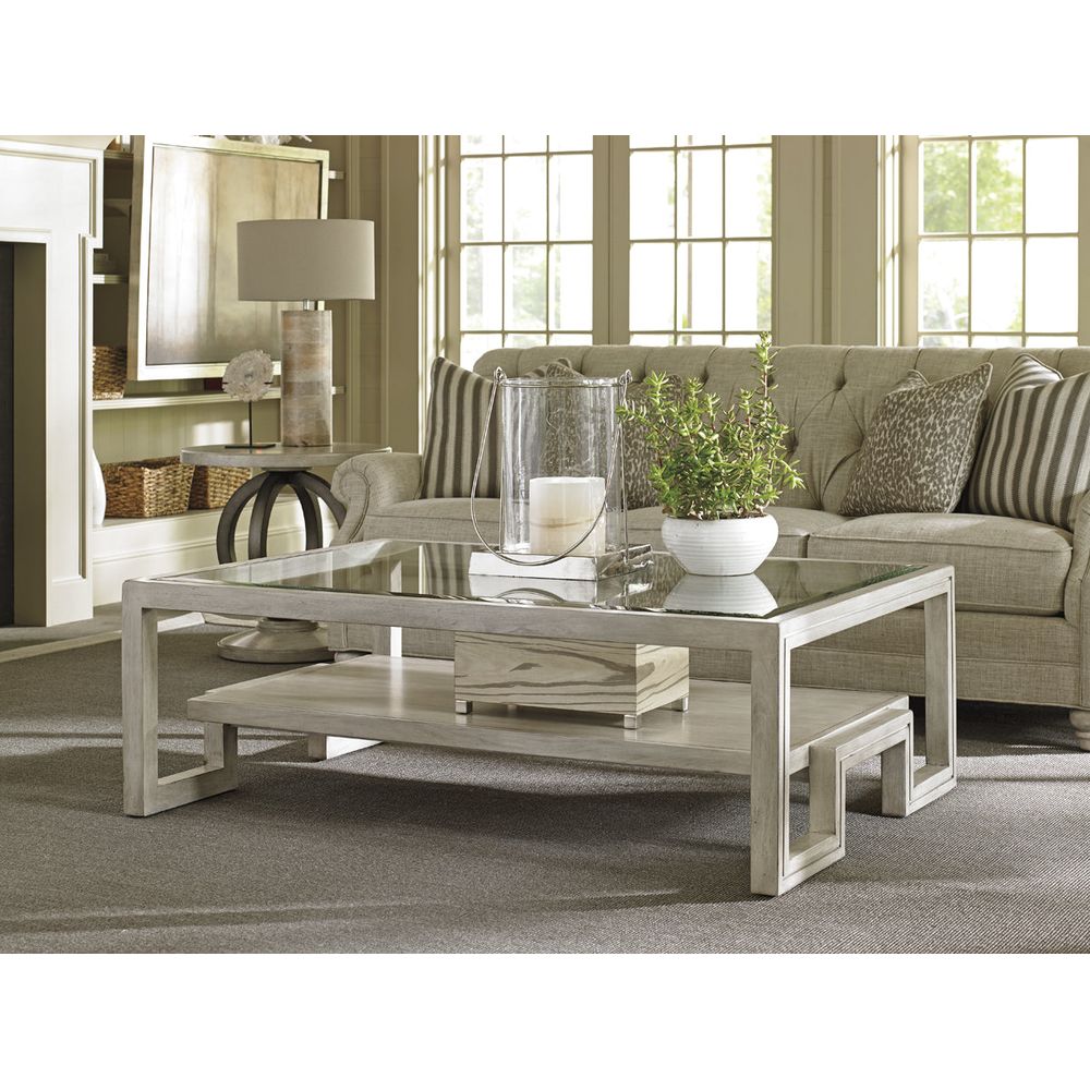 Coffee Tables Saddlebrook Rectangular Cocktail Table - Oyster