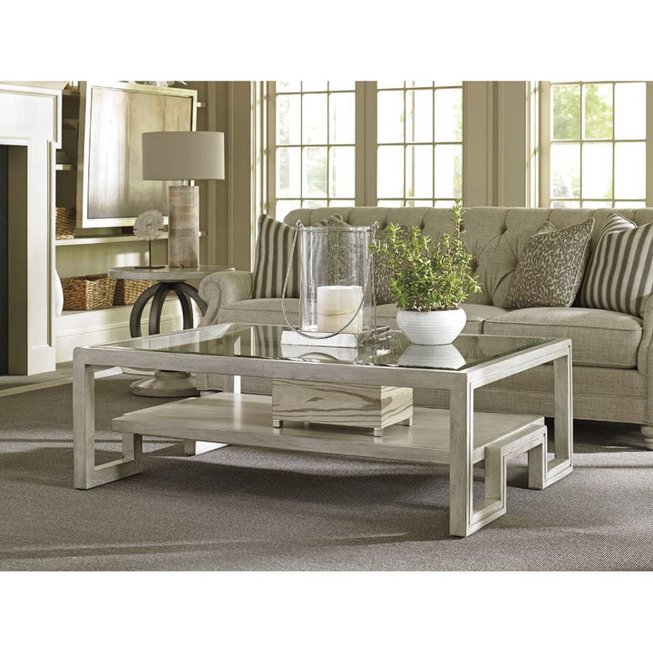 Coffee Tables Saddlebrook Rectangular Cocktail Table - Oyster