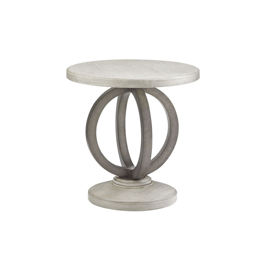 Side Tables Hewlett Round Side Table - Oyster
