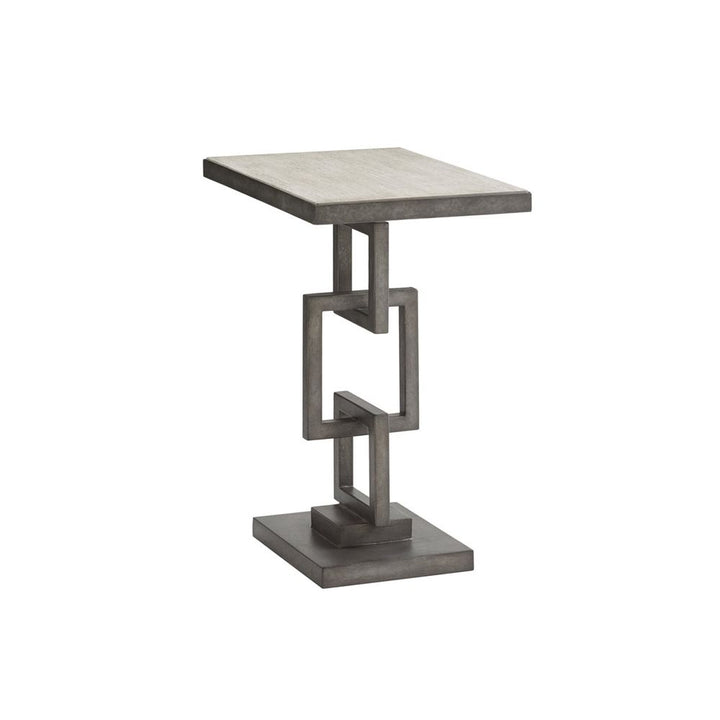 Side Tables Deerwood Rectangular Side Table - Oyster